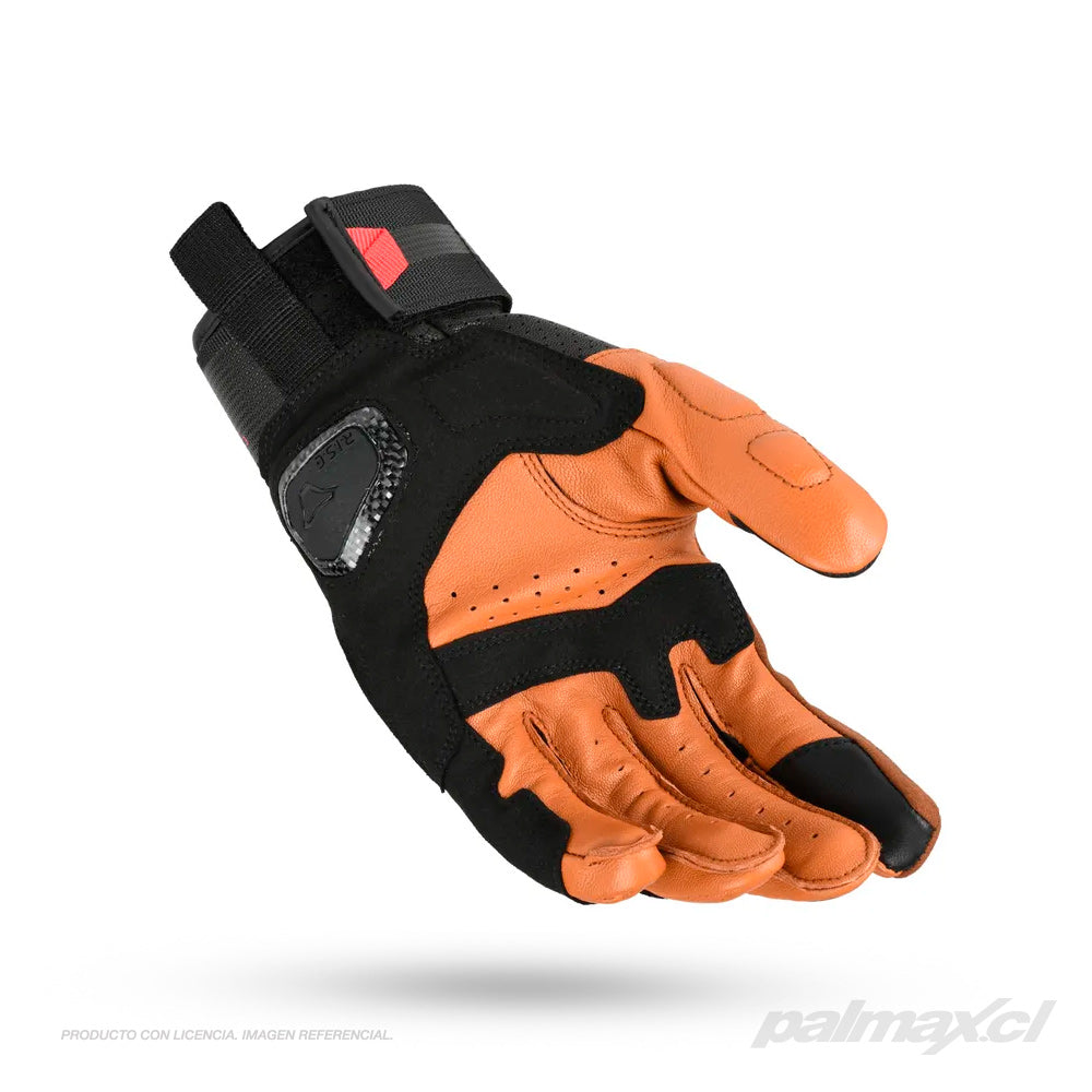 Guantes para moto de calle modelo Ulmex negro/coyote | Macna